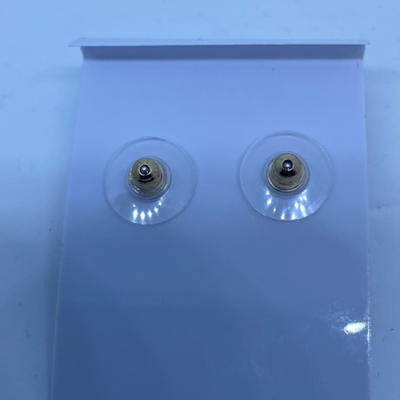 Fashion Crystal Jewelry Earrings Studs Women’s Red Gold - Picture 4 of 6